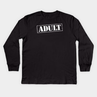 ADULT Kids Long Sleeve T-Shirt